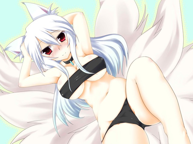 animal ears hentai anime hentai manga wallpaper eyes red animal ears women