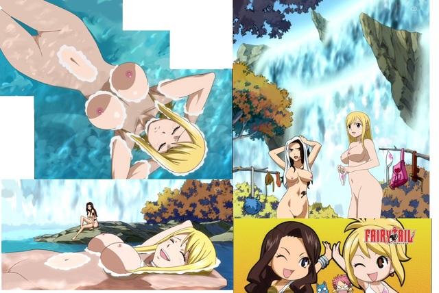 anime fairy tail hentai hentai tail fairy nude happy lucy cana alberona heartfilia