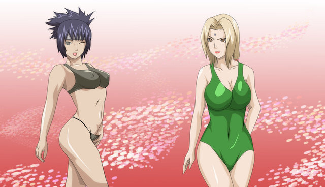 anko and tsunade hentai naruto morelikethis artists swimsuit tsunade goku anko reqested segaman nhd