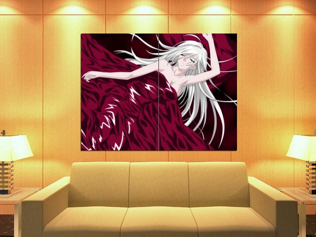 art manga porn anime girl manga blonde art huge nude poster vampire giant itm ukr rosario