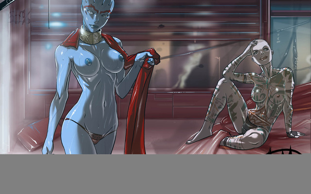 asari hentai zero ganassa jack mass effect asari subject samara