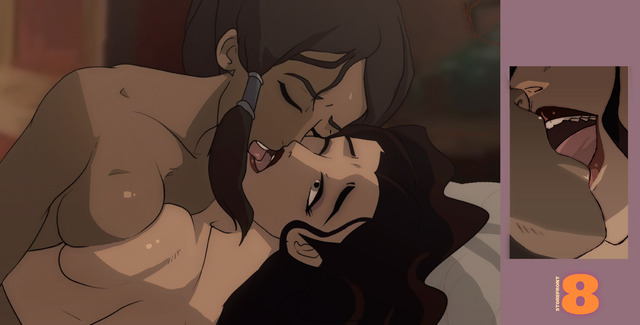 avatar hentai korra hentai pictures album pics lusciousnet lesbians korra avatar kissing asami