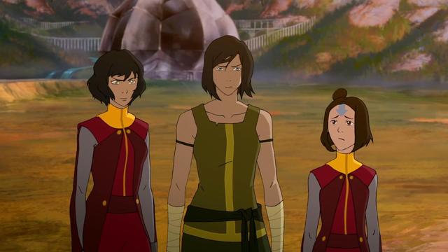 avatar korra hentai cartoons episode web snapshot aac battle western legend season korra zaofu yfn