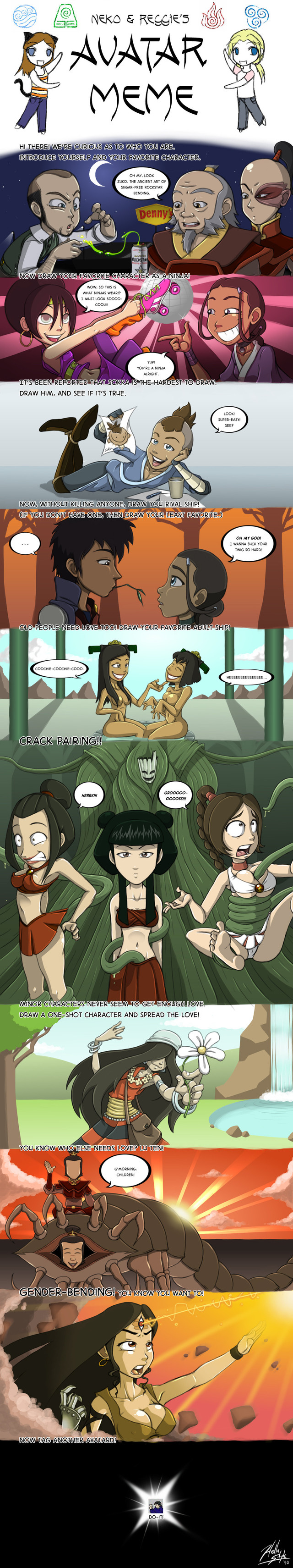 avatar the last airbender e hentai photo meme avatar hellahellastyle trickylouse