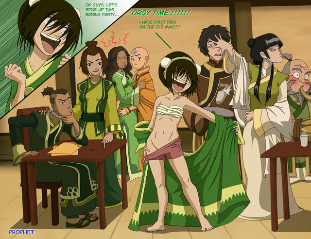 avatar the last airbender katara hentai hentai page porn media aang katara toph