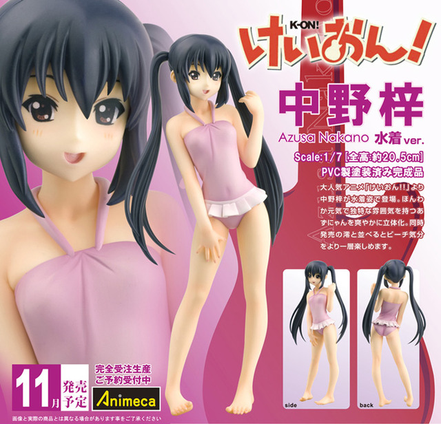 azusa nakano hentai anime pvc figure azusa swim nakano