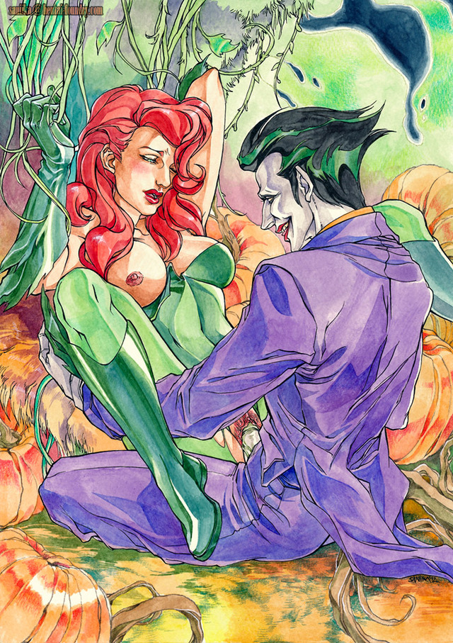 batman poison ivy hentai poison ivy batman cff saniika joker bedfb