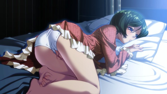 bed hentai anime hentai girl girls sexy bed masturbating nsfwmind