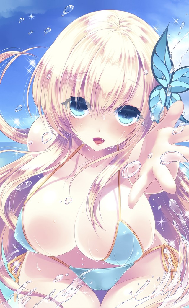 best hentai big boobs anime hentai ecchi boobs sena blue eyes wallpapers tomodachi boku blondes bikinis sukunai kashiwazaki