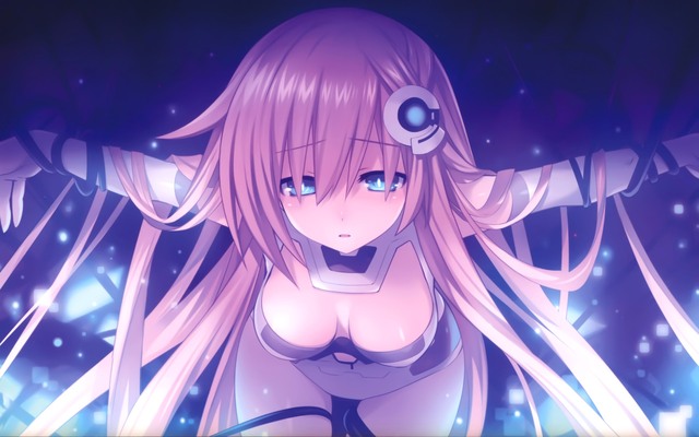 best hentai series game sister wallpaper data chou purple character nice design neptune jigen