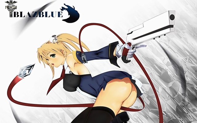 blaz blue hentai girl blonde noel vermillion blazblue