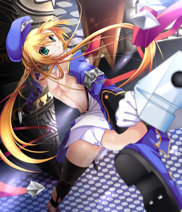 blazblue hentai pics pantsu noel vermillion blazblue peeking