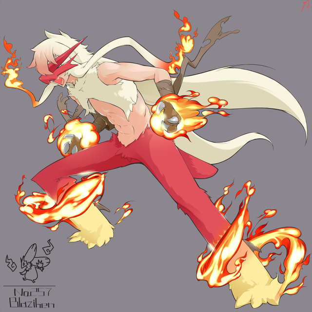 blaziken hentai natsu blaziken pokemons humano