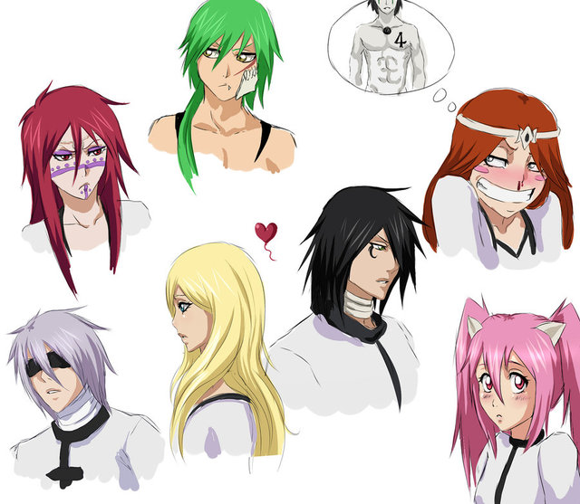 bleach espada hentai style morelikethis artists bleach study practice arrancar espada unicornchen psnan