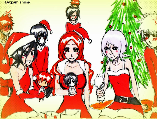 bleach hentai christmas manga morelikethis request traditional fanart christmas pamianime