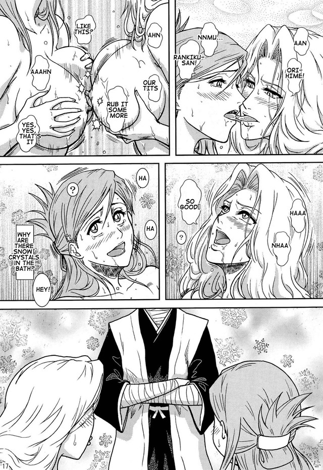 bleach hentai comic hentai english blonde onsen nude doujinshi bleach ichigo shinigami