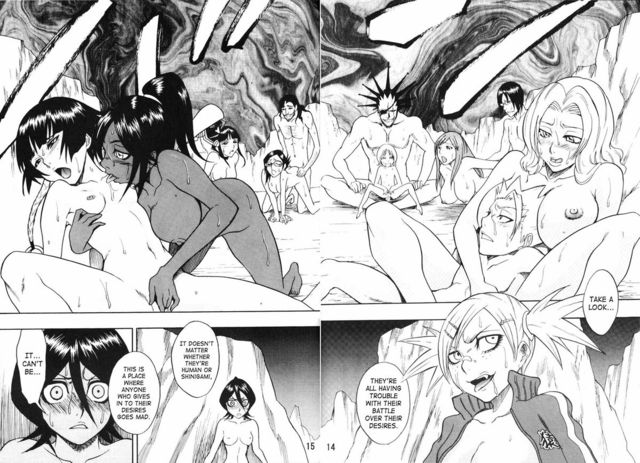 bleach hentai doujin hentai free original eng doujin media read bleach oni demon road michi