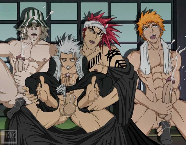 bleach hentai galleries anime albums gallery pictures bleach displayimage renji ichigo kurosaki videogames abarai hitsugaya toshiro bleachyaoi gnin kisuke urahara