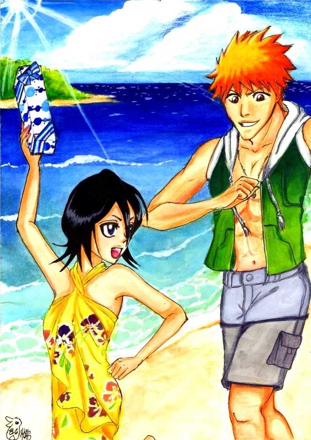 bleach hentai ms manga day morelikethis traditional fanart contest ichigo eleanorec zbv