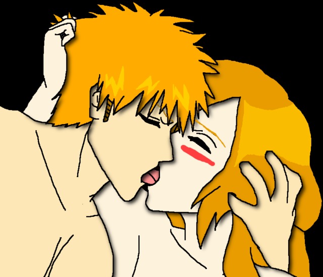 bleach hentai pixx fairy art bleach kiss ichihime