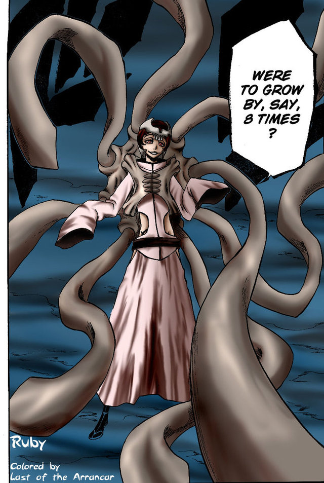 bleach hentai tentacles art last tentacle pre arrancar luppi