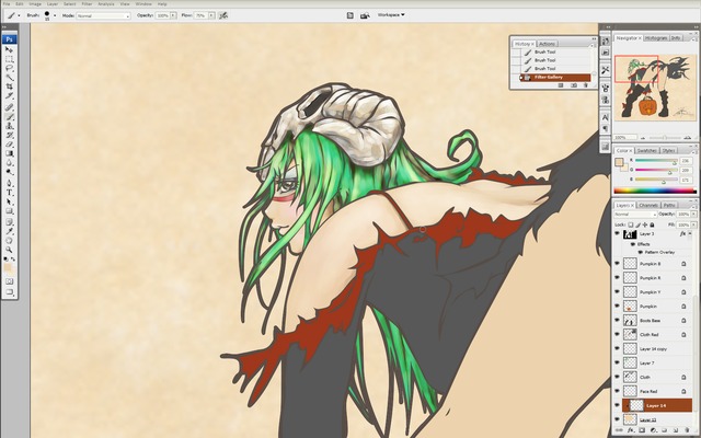 bleach neliel hentai nel trick treat coloringwip fadingz