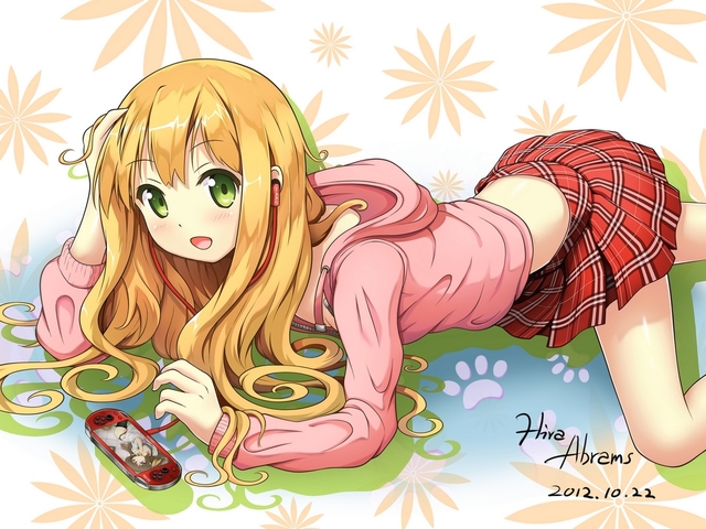 blonde hair hentai hentai blonde game hair skirt ouji warawanai neko eyes afa show azuki azusa konachan green afc console hira zlpabrams