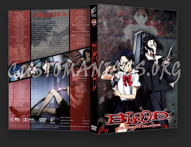 blood+ complete collection preview series covers blood show motsy