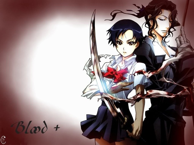 blood+ albums wallpaper blood saya blackfairy odai