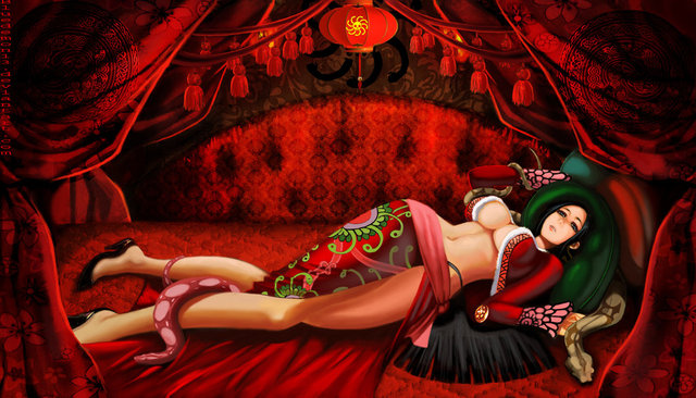 boa hancock and luffy hentai gallery boa empress hancock bluedemon