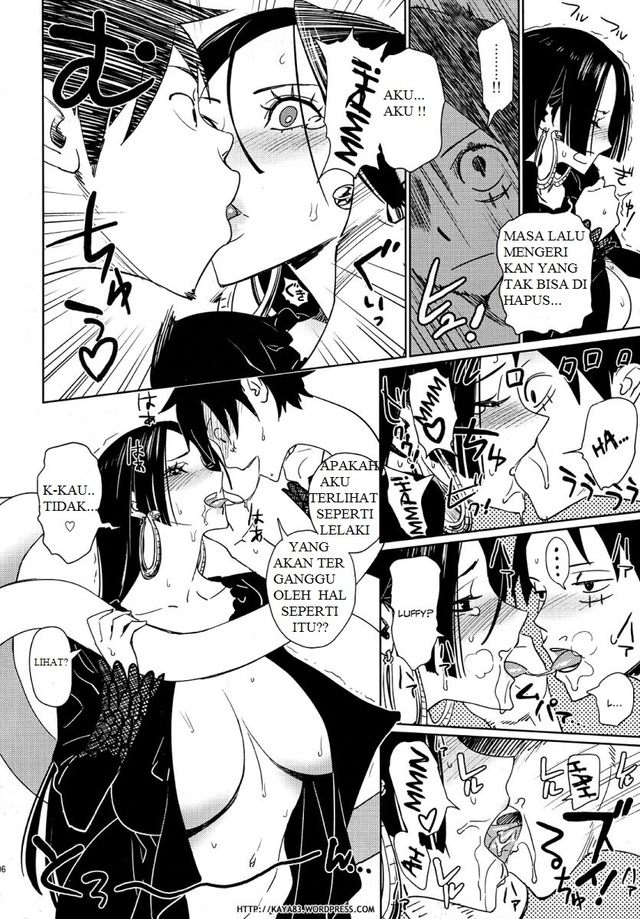 boa hancock hentai doujin luffy boa hancock