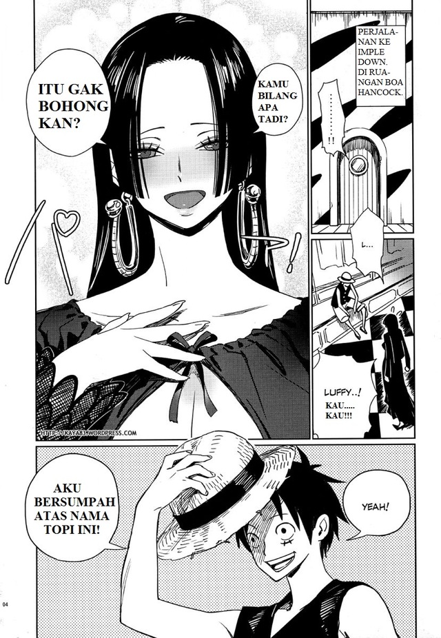 boa hancock hentai doujin luffy boa hancock