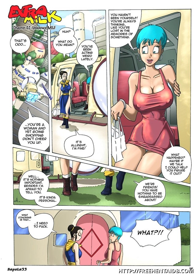 bulma and trunks hentai chapter bulma hardcore milk extra chi try