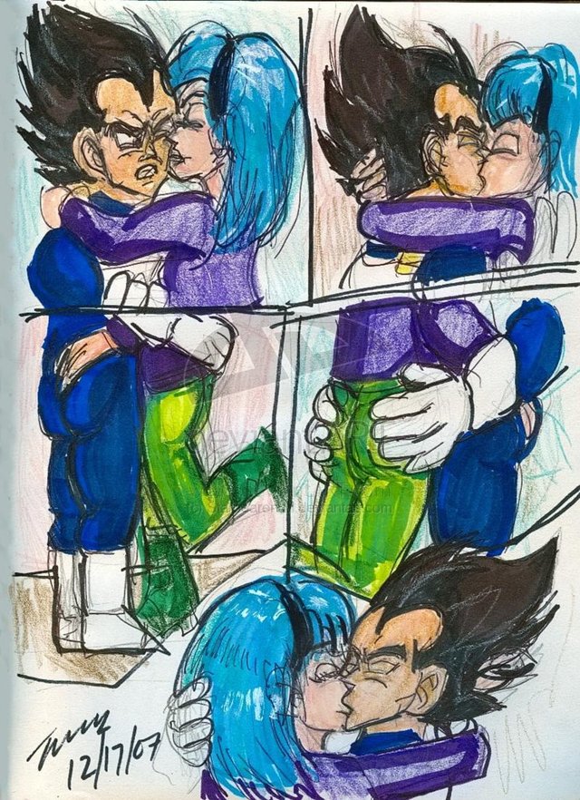 bulma and trunks hentai hentai bulma manga trunks themes vegeta goten fanfiction dragonballz duotone