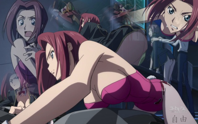 code geass hentai hair blue eyes show red code geass konachan short kallen stadtfeld bunnygirl