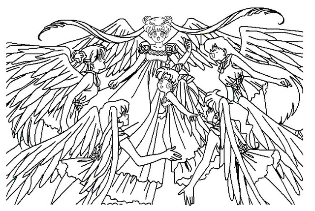 d.n. angel hentai page angels sailor coloring vampireriho