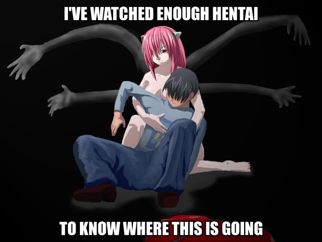 elfen lied hentai hentai original media enough elfen lied lucy meme using watched apps generate