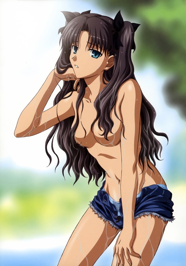 fate/stay night hentai gallery ero misc night topless fate rin stay tohsaka yokochichi