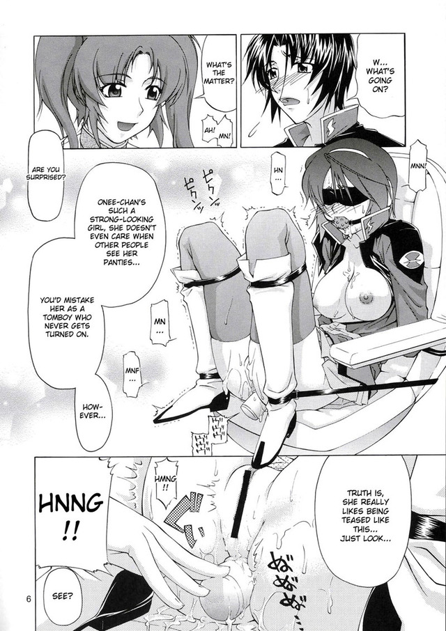 gundam seed/destiny hentai manga