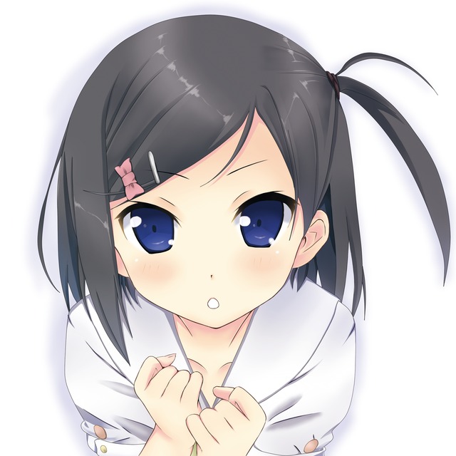 highres hentai hentai girl single pictures hair ouji warawanai neko get tsutsukakushi tsukiko short highres