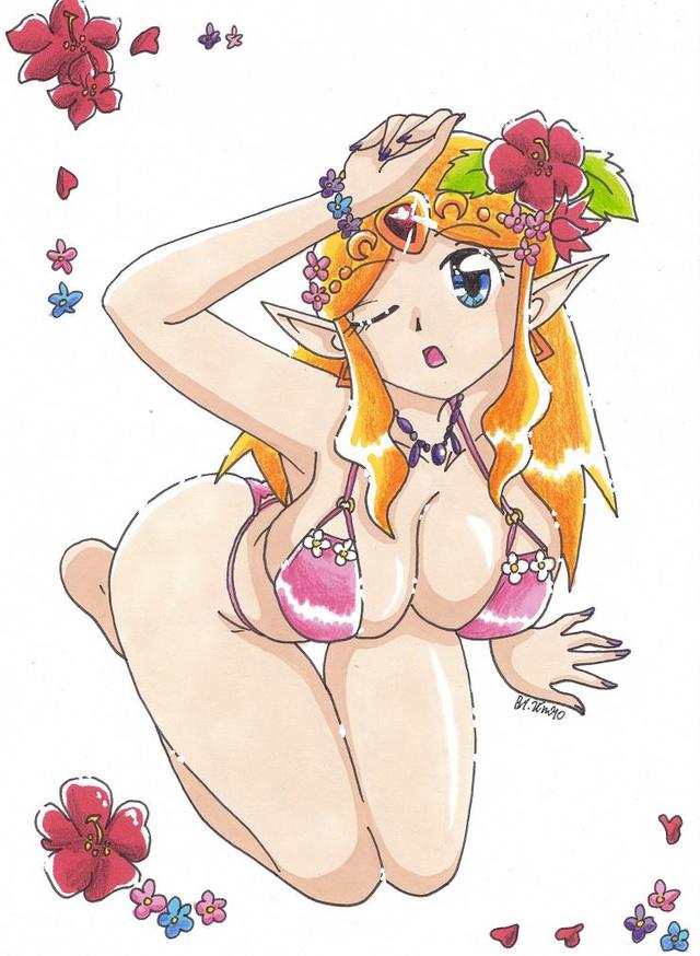 kaiba hentai eyes mas bikini zelda setokaibablue iwabner tetas