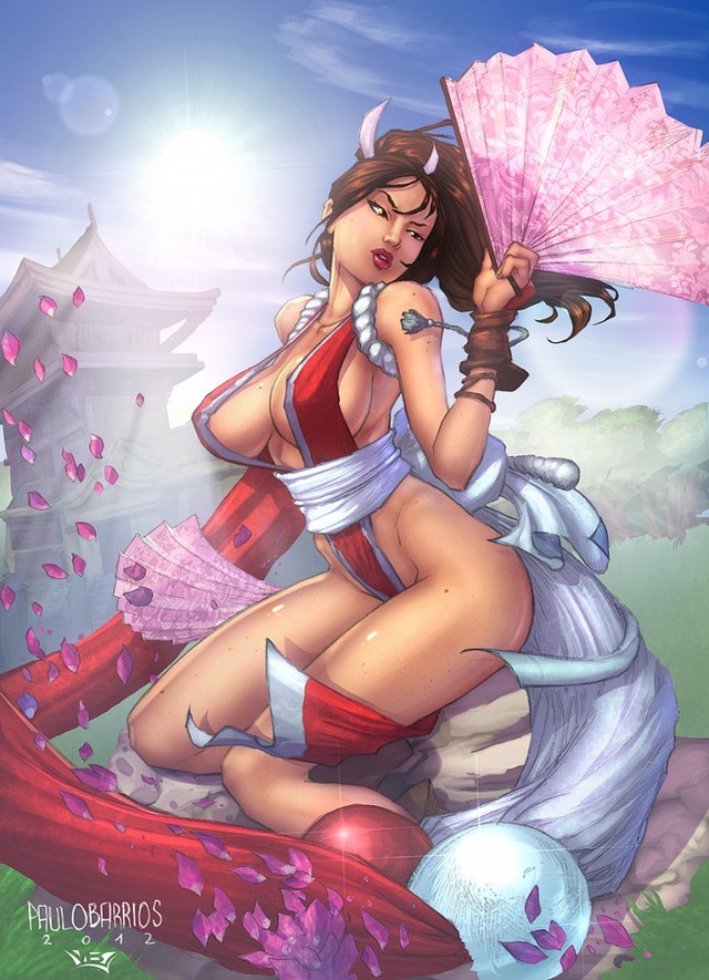 king of fighters hentai hentai king mai shiranui fighters hentairing paulo barrios