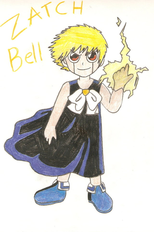 konjiki no gash bell hentai hentai art fan cat bell zatch delta