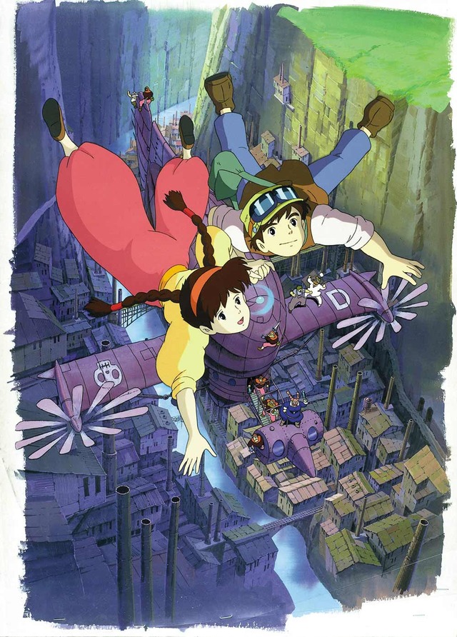 laputa: castle in the sky hentai anime sky fan castle miyazaki evolution hayao laputa sheeta pazu