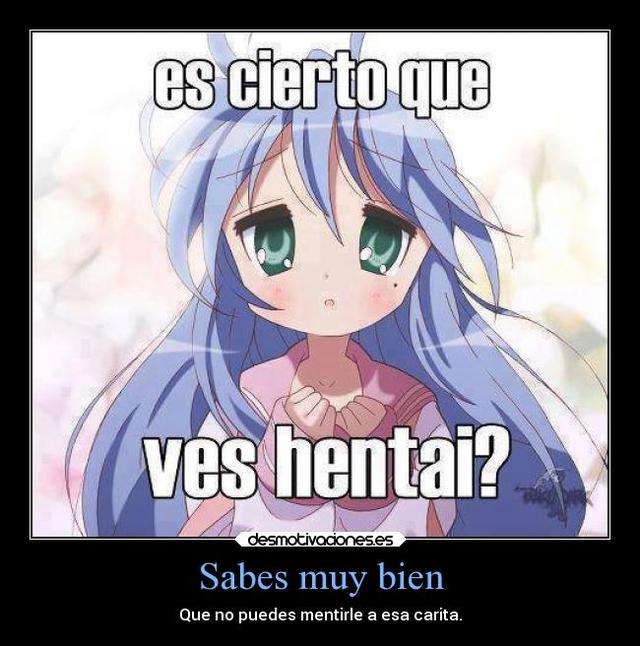 lucky star hentai anime star lucky muy bien carteles desmotivaciones sabes