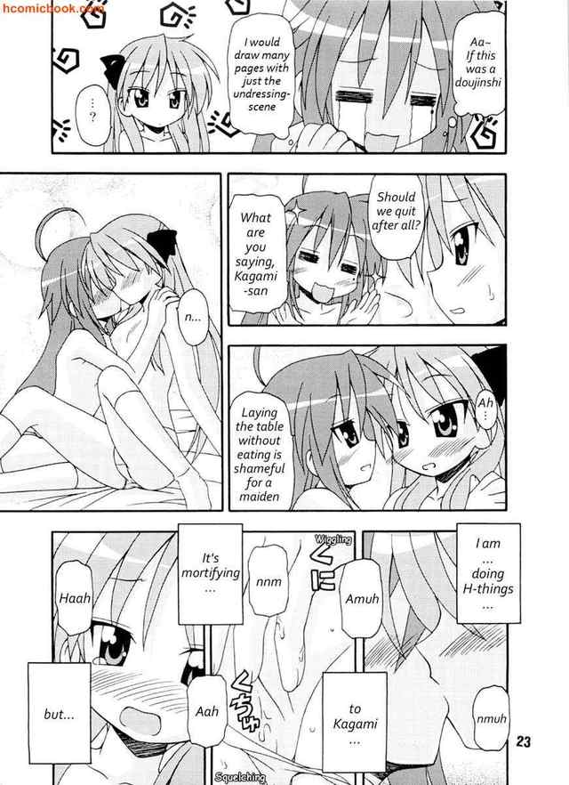 lucky star hentai comic japan