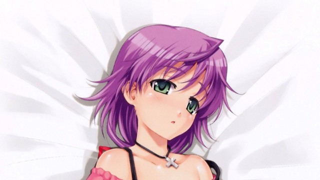 lying hentai hentai cleavage down wallpaper wallpapers panties lying pants