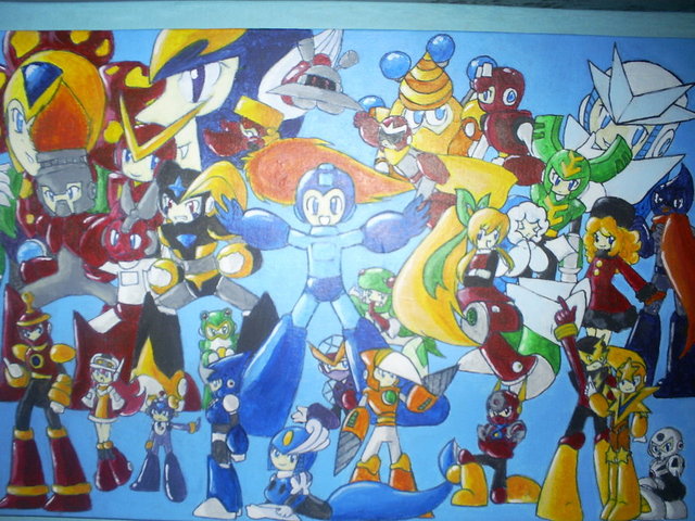 megaman hentai games morelikethis traditional fanart megaman exe drawings collage kamira