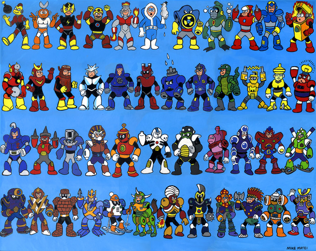 megaman/rockman hentai megamanbosses mikem