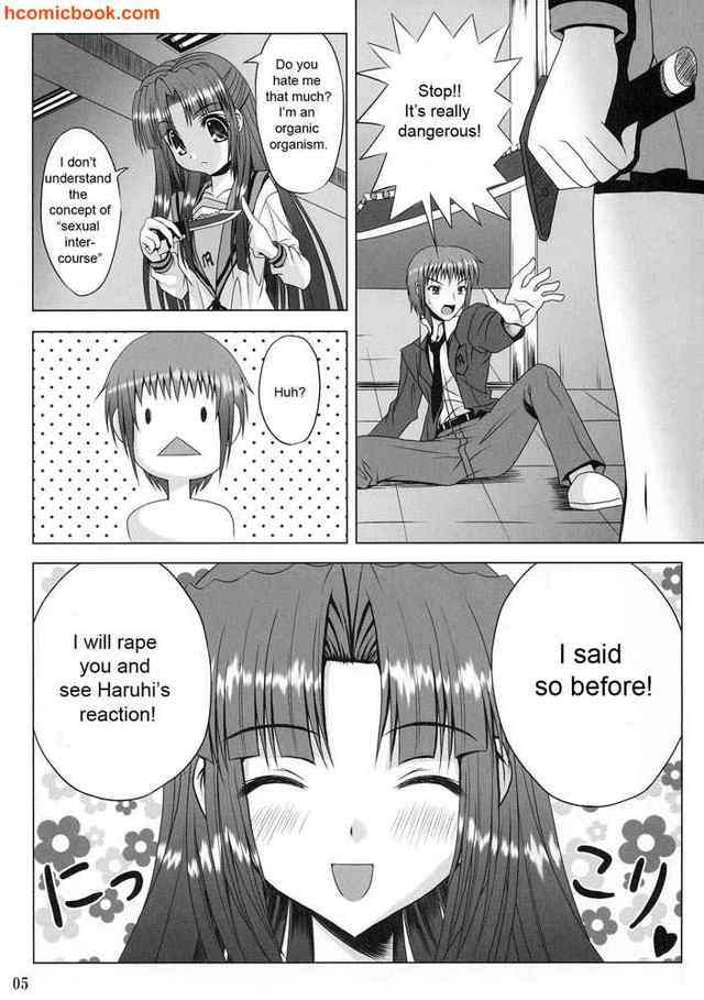 melancholy of haruhi suzumiya hentai comic japan